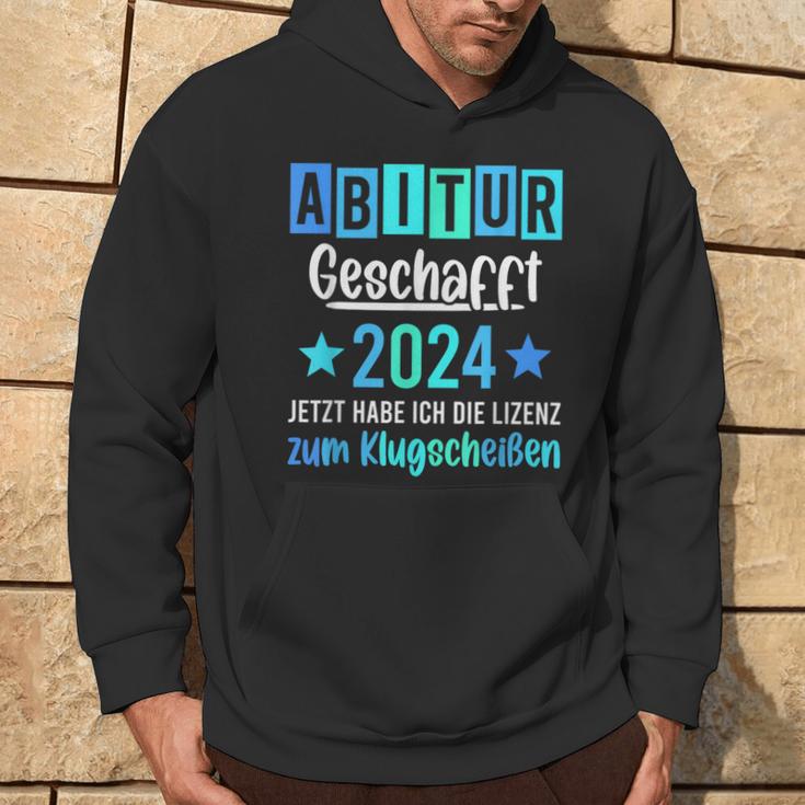 Abitur 2024 Geschafft Lizenz Zum Klugscheißen Kapuzenpullover Lebensstil