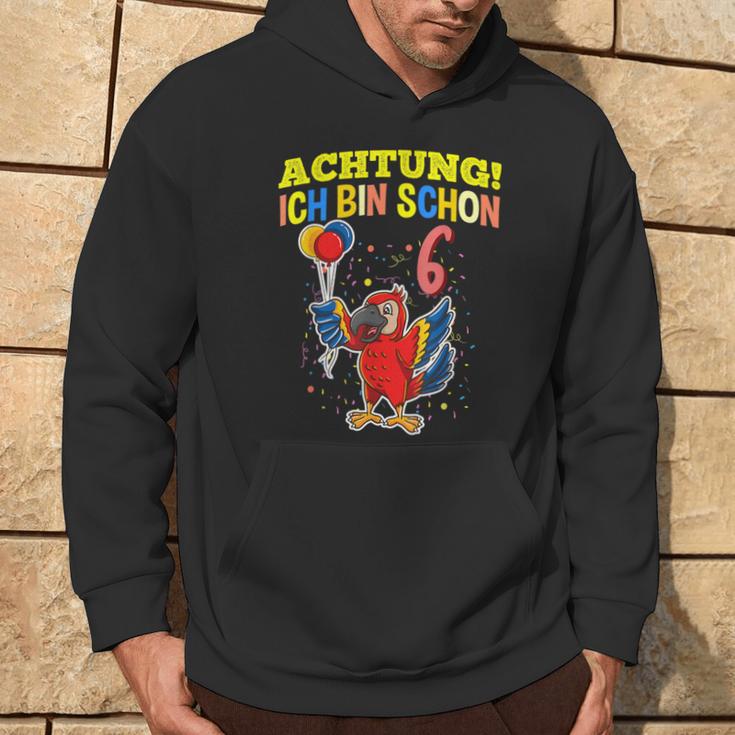 Achtung Ich Bin Schon 6 Animals German Langu Kapuzenpullover Lebensstil