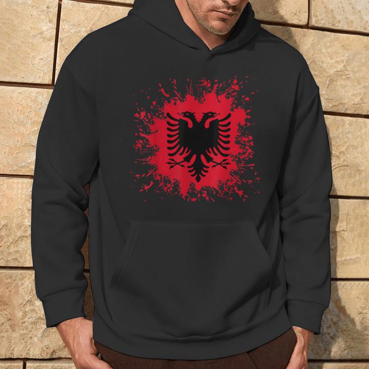 Albania Flag Shqiperi Albanian Flag Shqiperia Kapuzenpullover Lebensstil