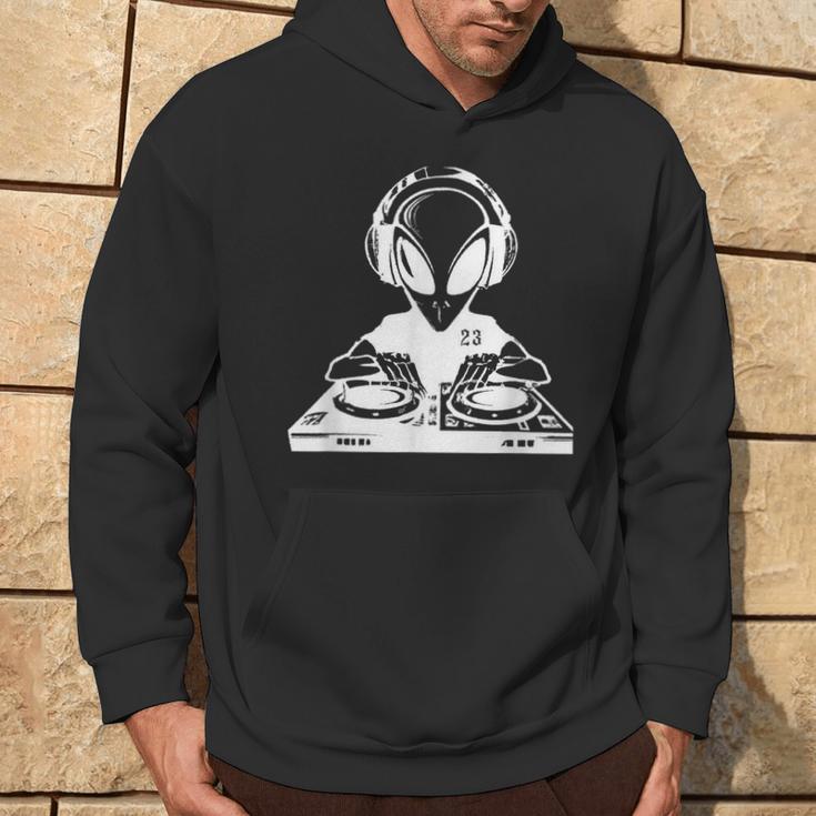 Alien Dj Tekno Electronic Music Free Party Festival S Kapuzenpullover Lebensstil