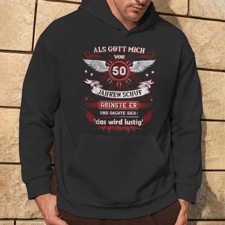 Als Gott Michor 50 Jahren Schuf Grinste Er Das Wird German L Kapuzenpullover Lebensstil