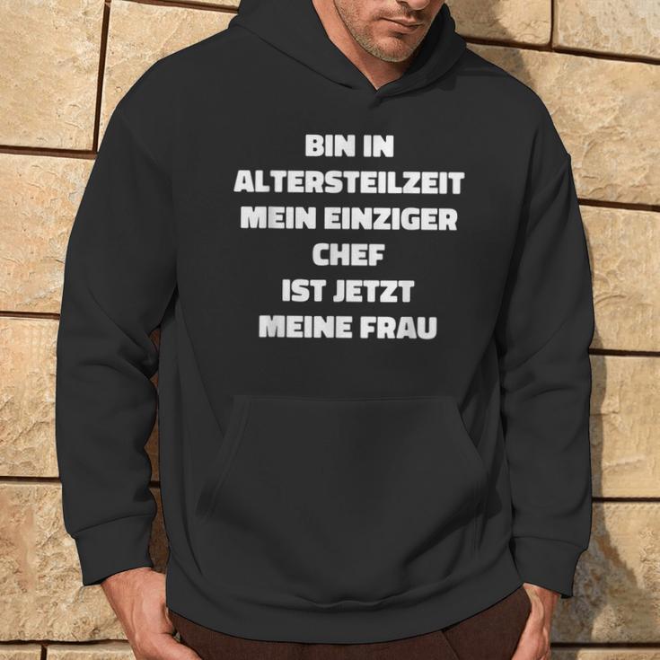 Altersteilzeit 2023 Alterteizeit Kapuzenpullover Lebensstil