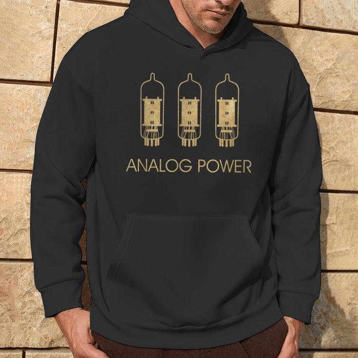 Analog Power Amp Tubes Hi-Fiintage Stereo Retro Kapuzenpullover Lebensstil