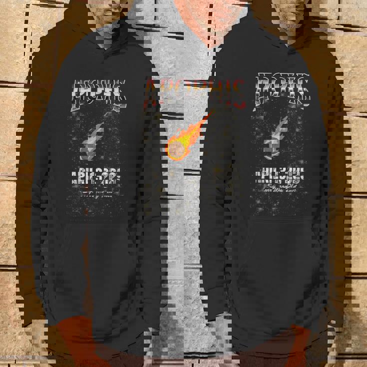 Apophis 2029 Asteroide 99942 Comet Rock Targeting Terra Felpa con cappuccio Estilo de vida