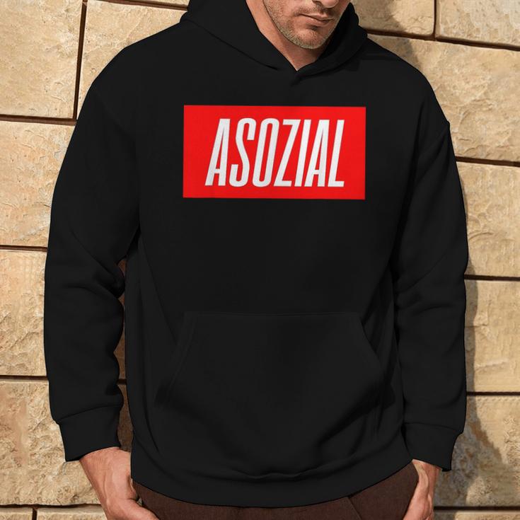 Asozial Kapuzenpullover Lebensstil