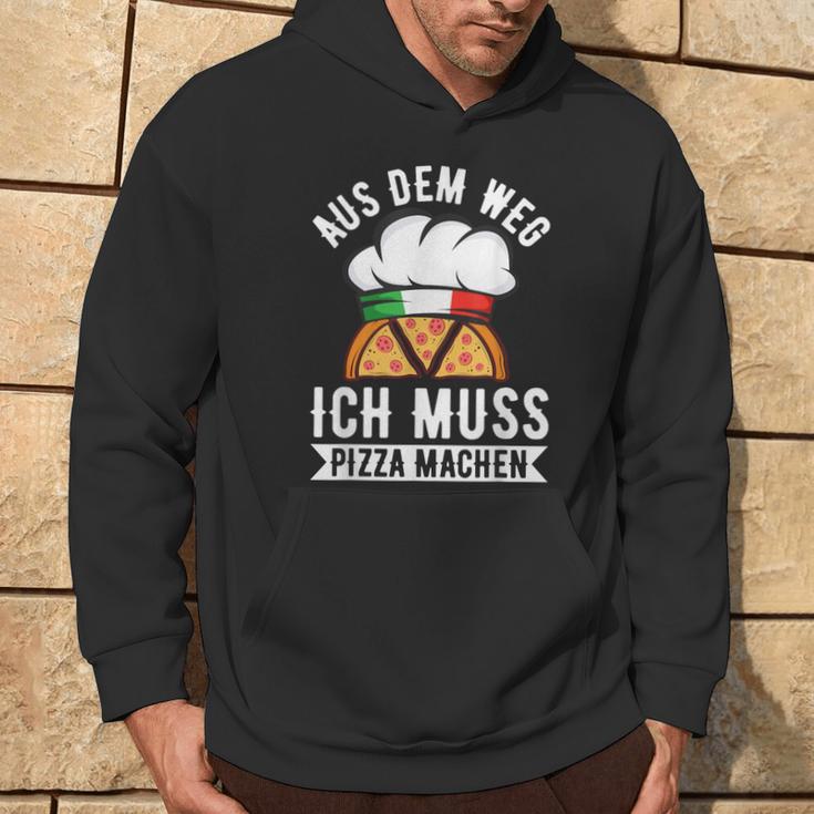 Aus Dem Weg Ich Muss Pizza Machen Pizza Baker Saying S Kapuzenpullover Lebensstil