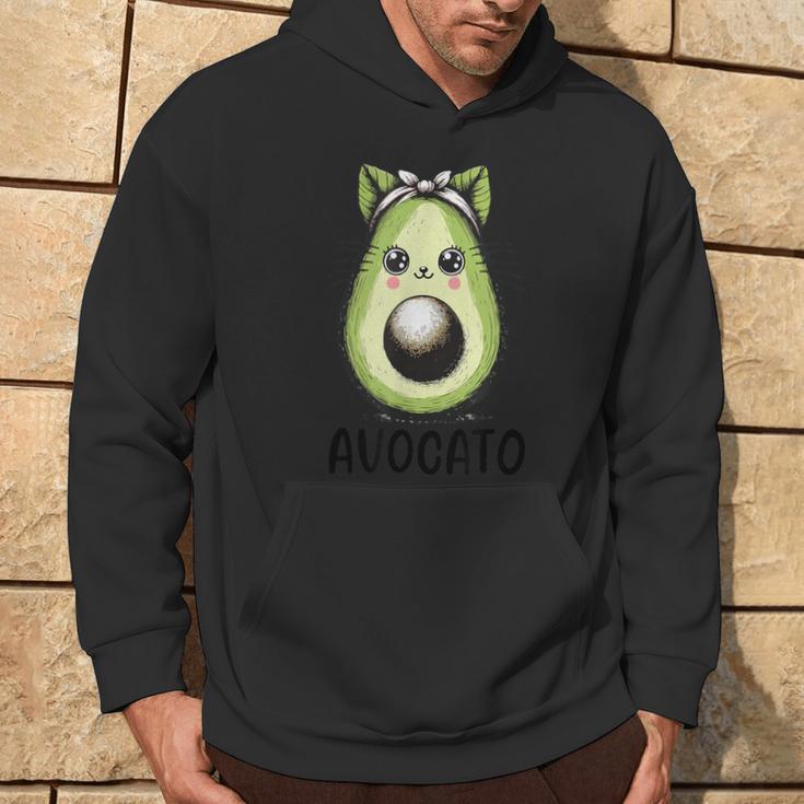 Avocado Cat Avocato Kapuzenpullover Lebensstil