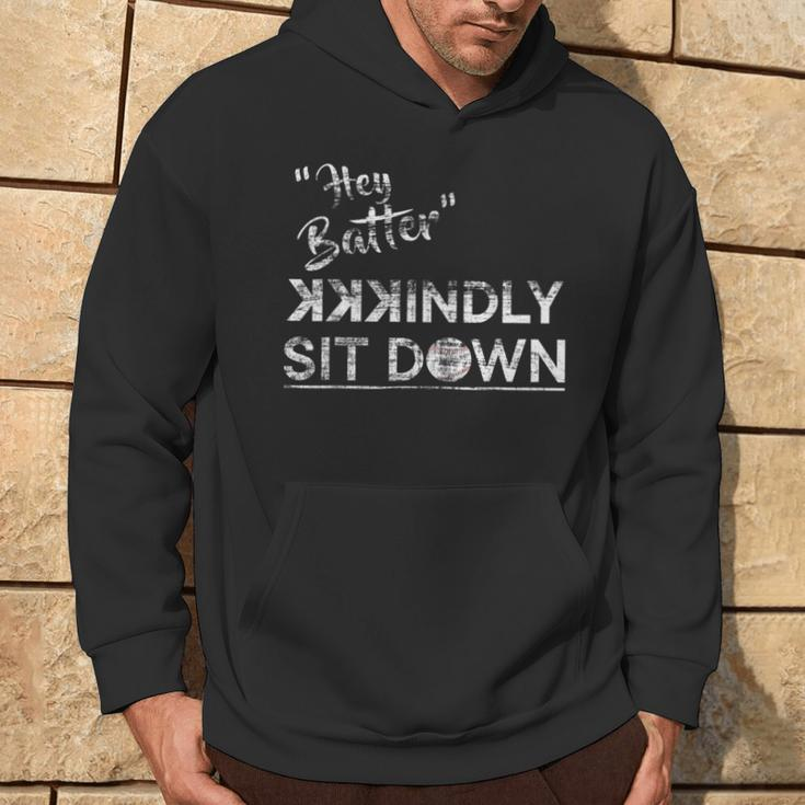 Baseball Strike Out Summer Day National Pastime Adult Hoodie Lifestyle