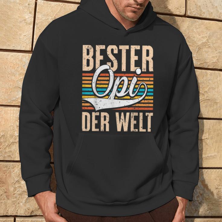 Bester Opi Der Weltintage Saying Grandfather Kapuzenpullover Lebensstil