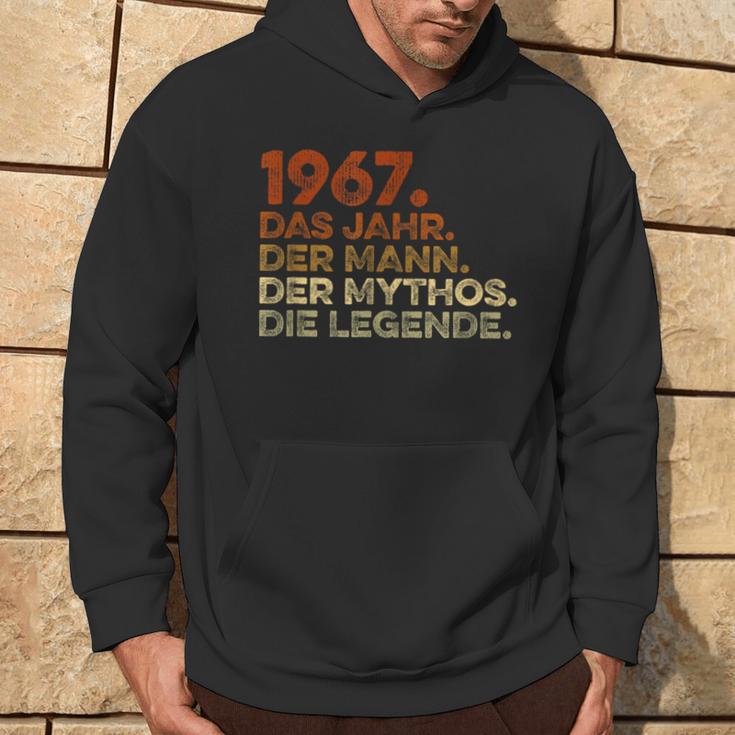 Birthday intage 1967 Man Myth Legend Kapuzenpullover Lebensstil