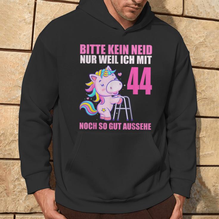 Bitte Kein Eneid Gut Aussehe 44 Jahre Unicorn 44Th Birthday Kapuzenpullover Lebensstil