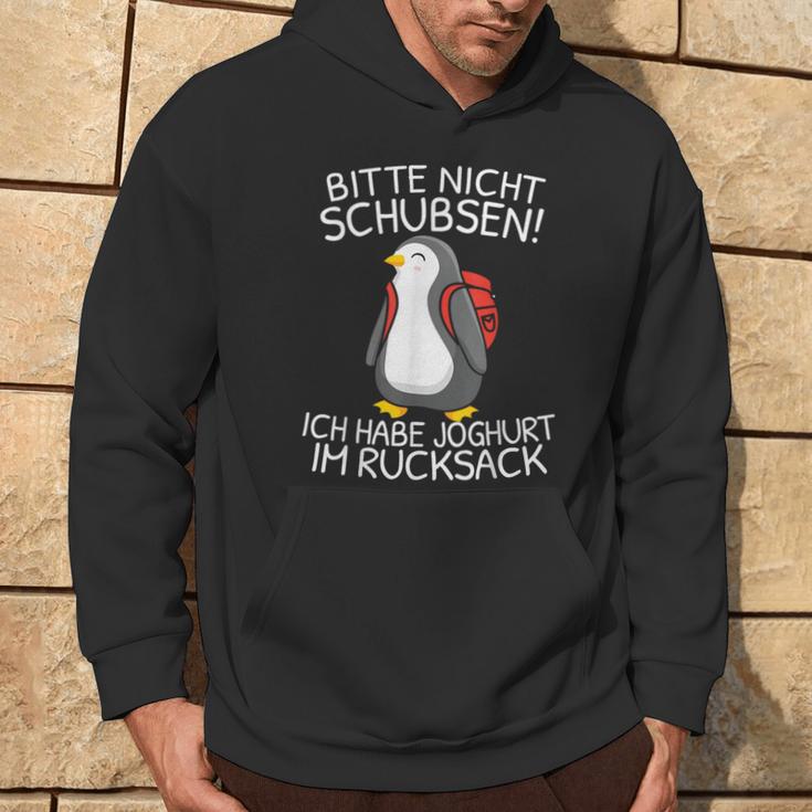 Bitte Nicht Schubsen Ich Habe Yoghurt Im Rucksack German Kapuzenpullover Lebensstil