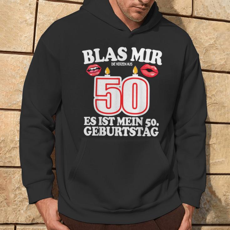 Blas Mir Die Kerzen Aus 50Th Birthday Man Kapuzenpullover Lebensstil