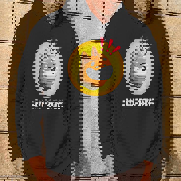 Bonk Meme Coin Hodl Bonk Criptovaluta Felpa con cappuccio Estilo de vida