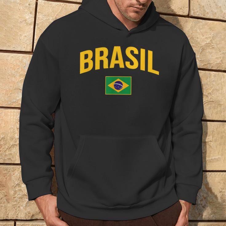 Brazil Flag Of Brazil Classic Kapuzenpullover Lebensstil