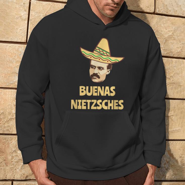 Buenas Nietschez Nietzsche Philosophy Kapuzenpullover Lebensstil