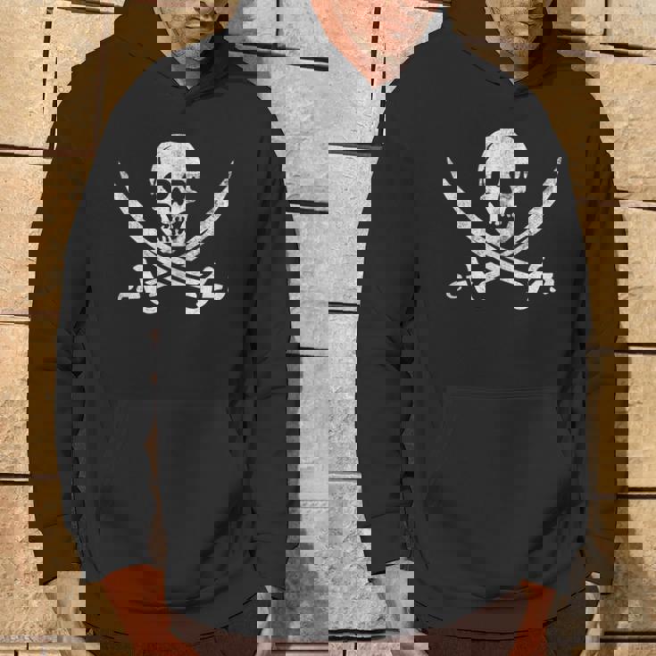 Calico Jack Sword Pirate Flag Jolly Roger Pirata Graphic Felpa con cappuccio Estilo de vida