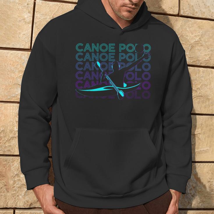 Canoe Polo Canoeing Retro Kapuzenpullover Lebensstil