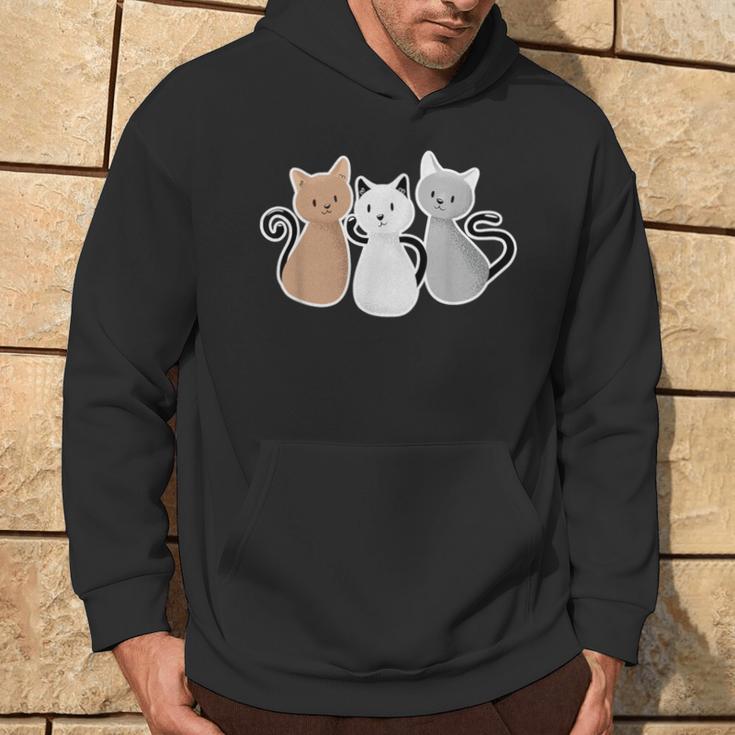 Cat Kitten Cat Kapuzenpullover Lebensstil