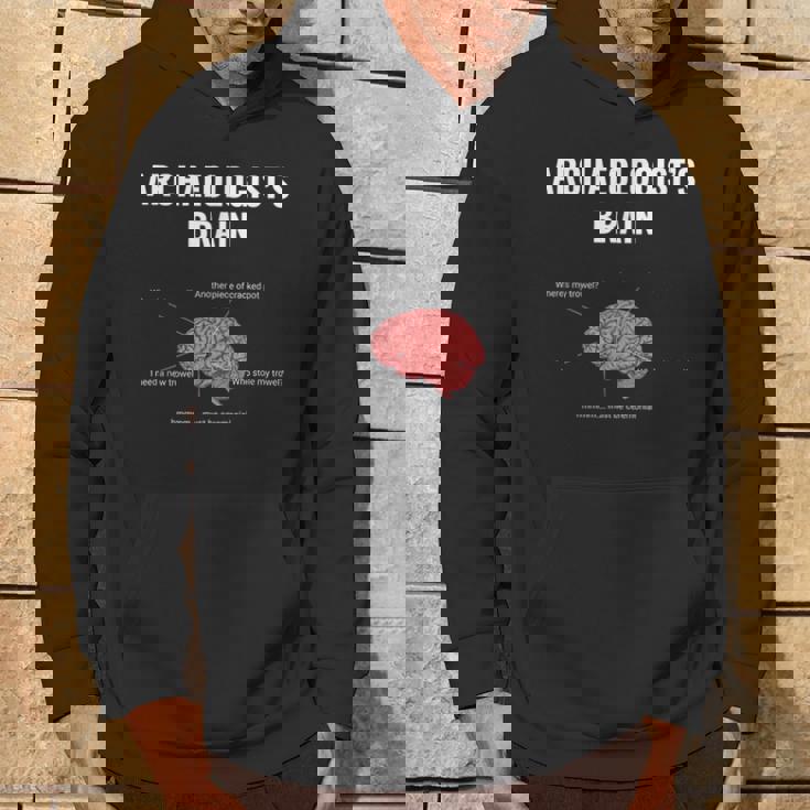 Cervello Dell'archeologo Archeologia Archeologo Felpa con cappuccio Estilo de vida