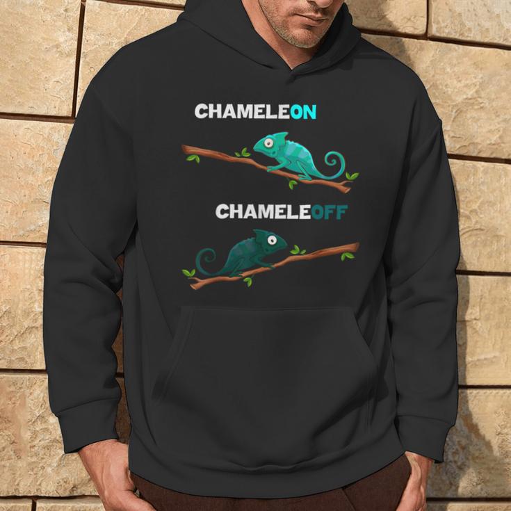 Chameleon Chameleoff Chameleon Slogan Kapuzenpullover Lebensstil