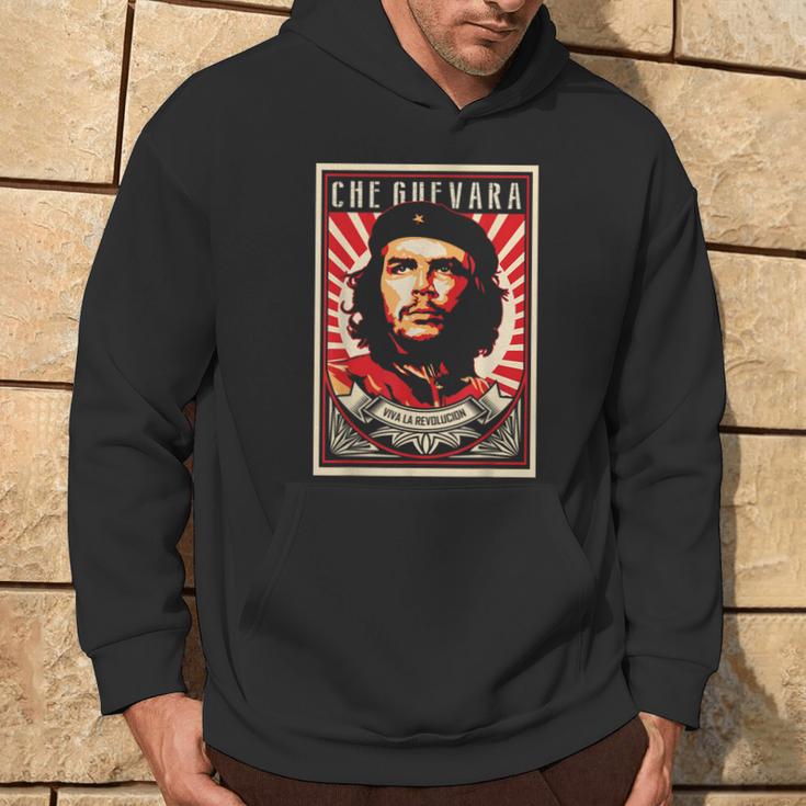 Che Guevaraiva La Revolucion Retrointage Style Kapuzenpullover Lebensstil