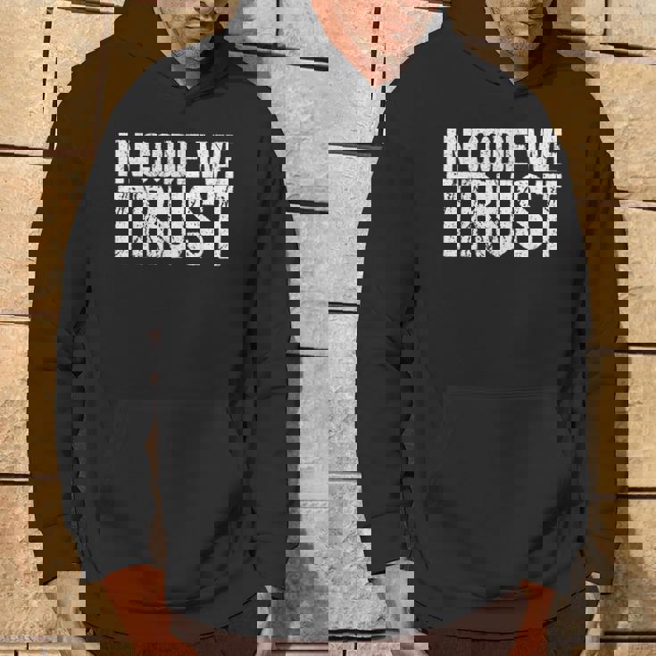 In Code We Trust Ethical Hacker Felpa con cappuccio Estilo de vida