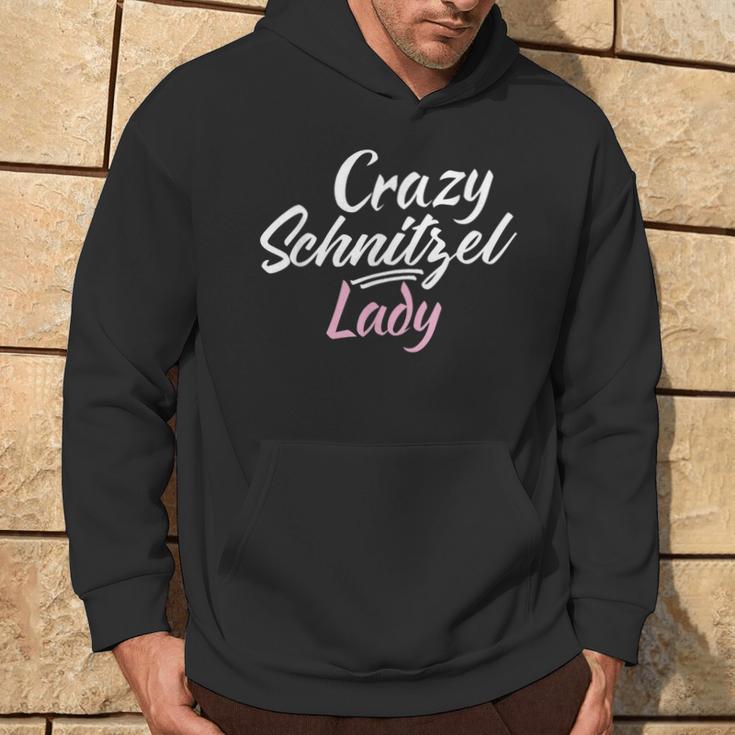 Crazy Schnitzel Lady German Schnitzel Kapuzenpullover Lebensstil