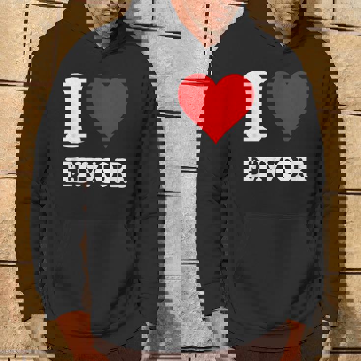 Cuore Rosso Amo Eivor Felpa con cappuccio Estilo de vida