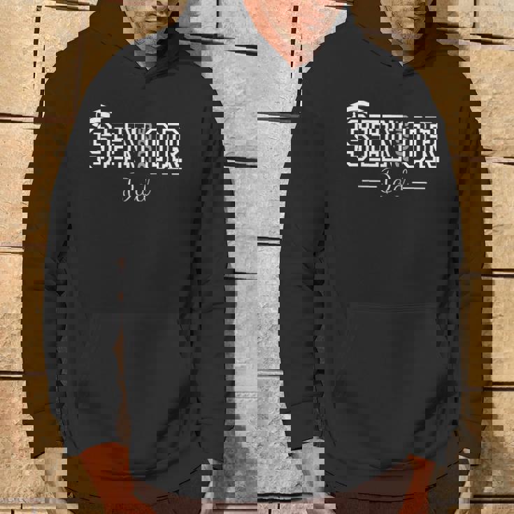 Cute Heart Graduate Proud Dad Senior Of 2025 Class Hoodie Lifestyle