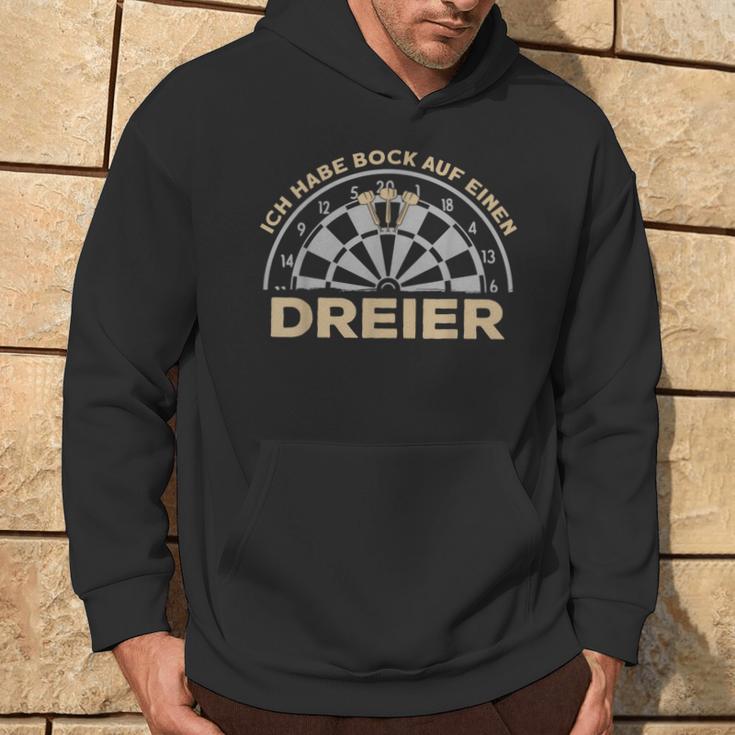 Dart Ich Habe Bock Auf Einen Dreier Retro Dart Kapuzenpullover Lebensstil