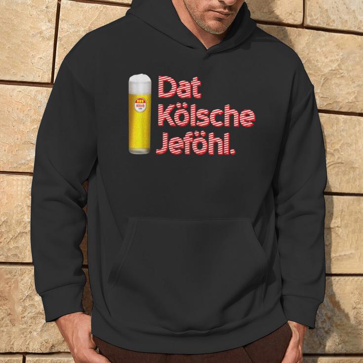 With Dat Kölsche Jeföhl Kölsch Lifestyle Kapuzenpullover Lebensstil