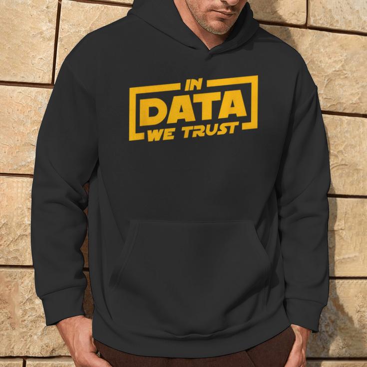 In Data We Trust Programmer & Big Data Kapuzenpullover Lebensstil