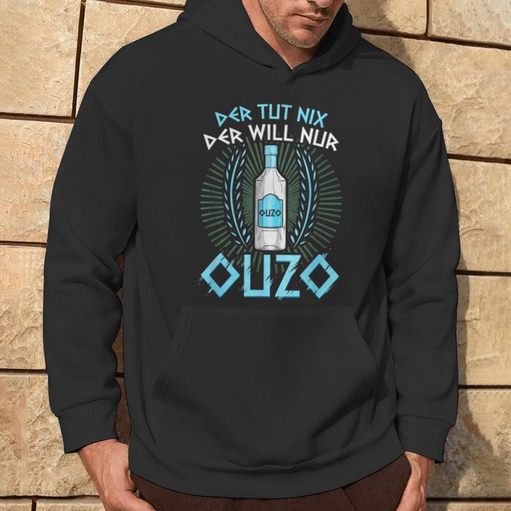 Der Tut Nichts Der Will Nur Ouzo Kapuzenpullover Lebensstil