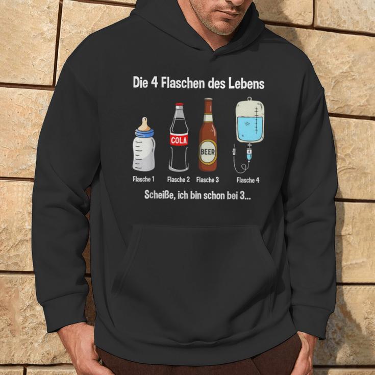 Die 4 Flaschen Des Leben Party Kapuzenpullover Lebensstil