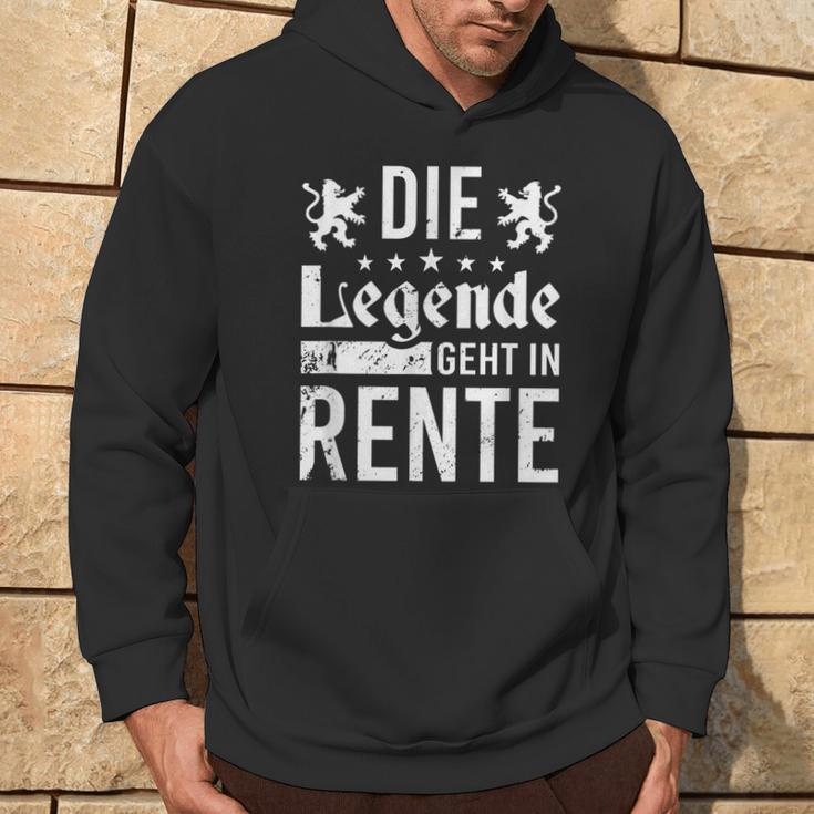 Die Legende Geht In Rentner The Legend Goes Kapuzenpullover Lebensstil