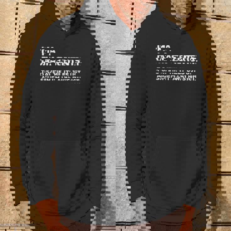 Divertente Data ScientistBig Data Science Regalo Felpa con cappuccio Estilo de vida