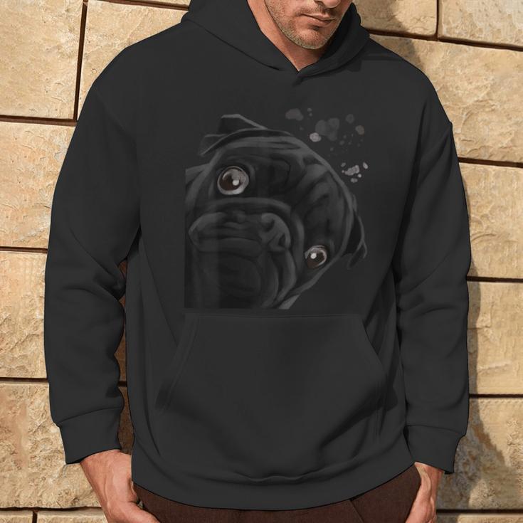 Dog Pug Kapuzenpullover Lebensstil