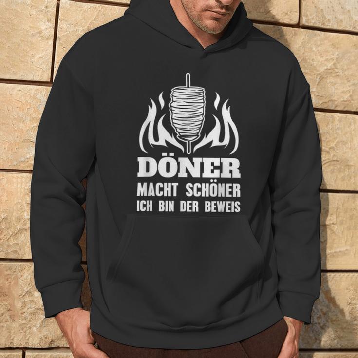 Doner Macht Schöner Ich Bin Der Beweis Kebab Snack Kapuzenpullover Lebensstil