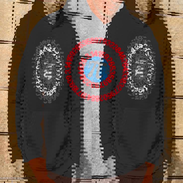 Donna Matematico Capitano Pi Supereroe Matematica Nerd Geek Pi Giorno Con Collo A Felpa con cappuccio Estilo de vida