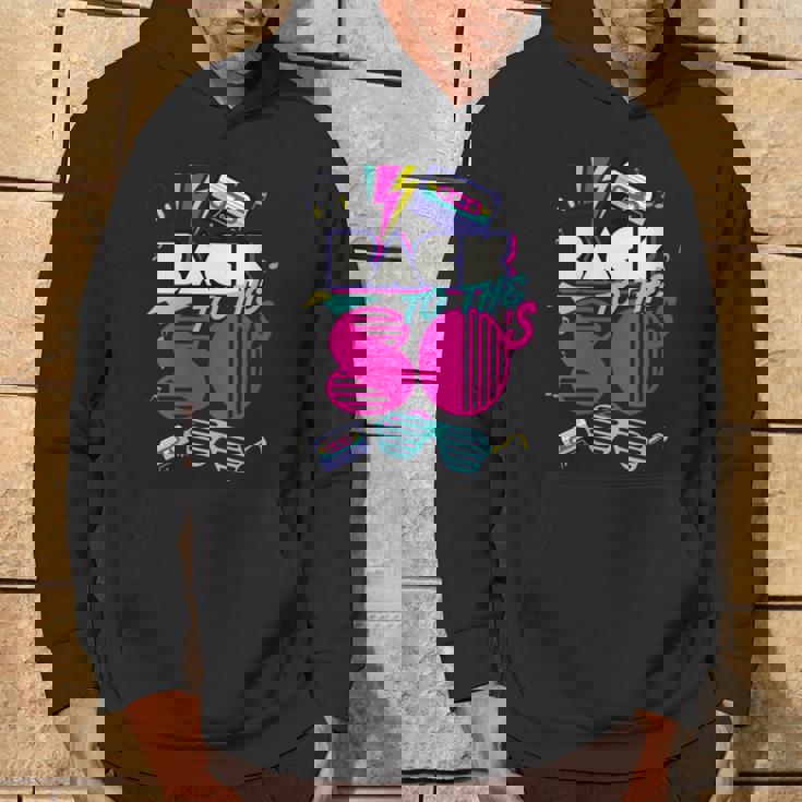 Donna Torna A Anni '80Intage Retro I Love 80'S Graphic Con Collo A Felpa con cappuccio Estilo de vida