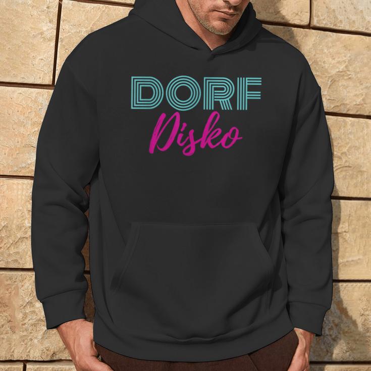 Dorfdiskoillage 80S Fans Ossi Rave Techno Rave Kapuzenpullover Lebensstil