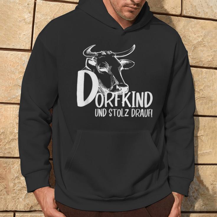 Dorfkind & Stolz Draufillfkinder Farmer Cow Farm Kapuzenpullover Lebensstil