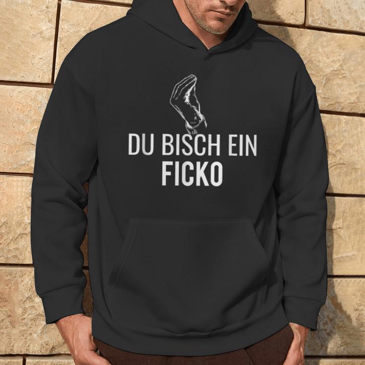 Du Ficko Lohn Italia Workelvet Gesture Kapuzenpullover Lebensstil