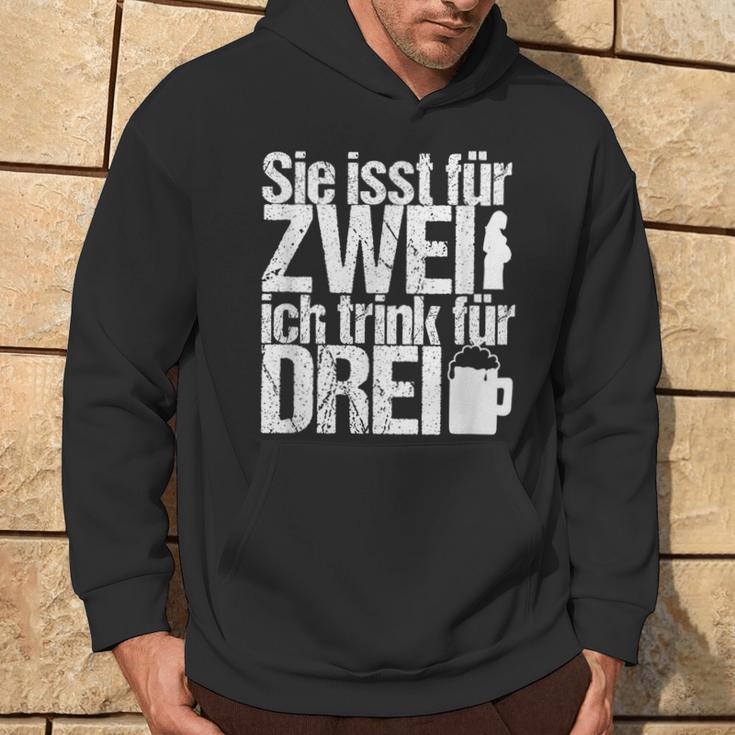 Du Isst Für Zwei Ich Trink Für Drei Schwangerschaft You Eat Kapuzenpullover Lebensstil