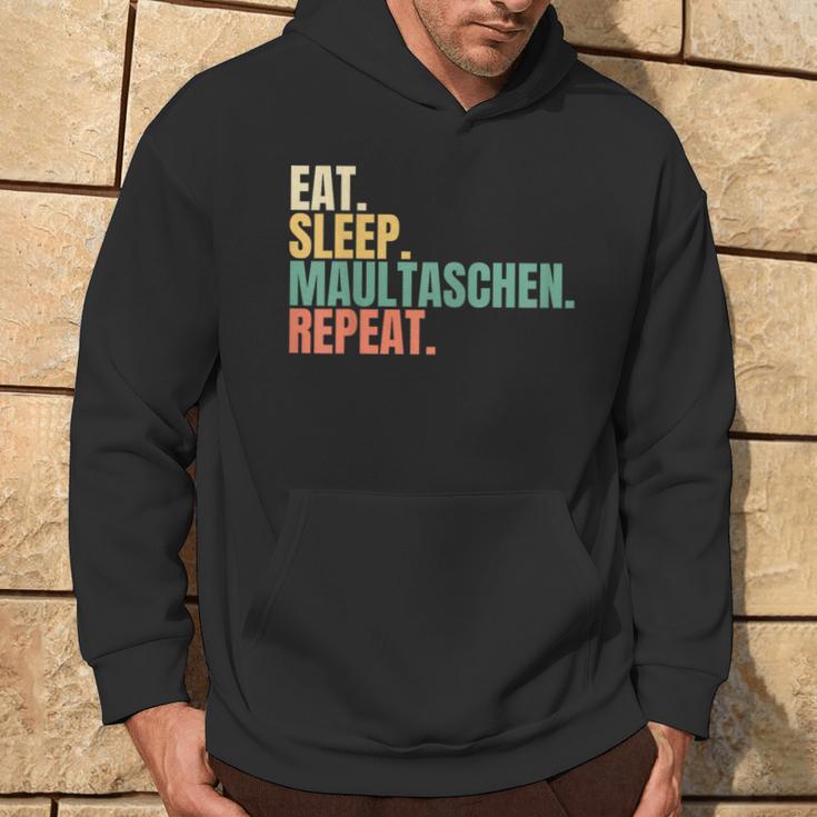 Eat Sleep Muzzle Repeat Kapuzenpullover Lebensstil