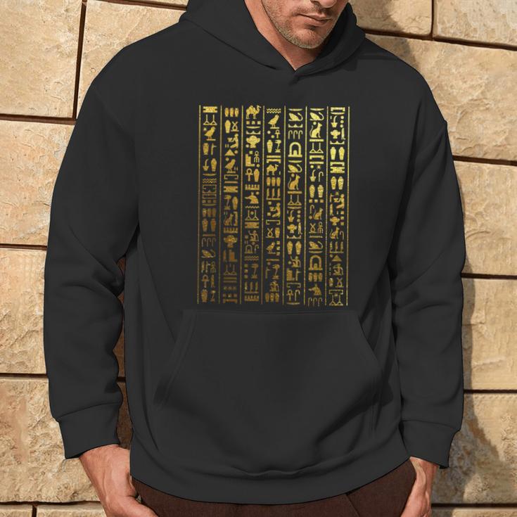 Egyptian Hieroglyphic Ancient Egypt Kapuzenpullover Lebensstil