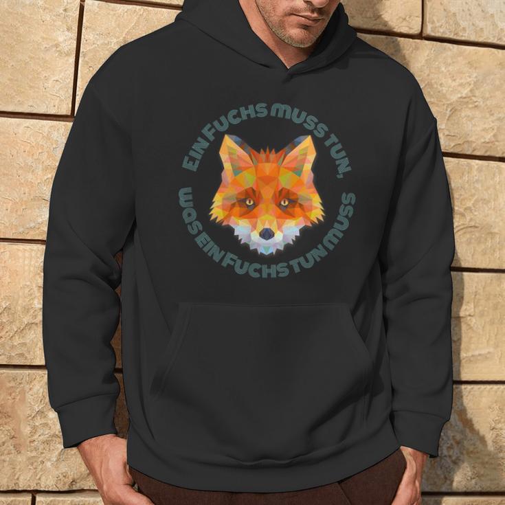 Ein Fuchs Muss Tun Was Ein Fuchs Tun Muss Kapuzenpullover Lebensstil