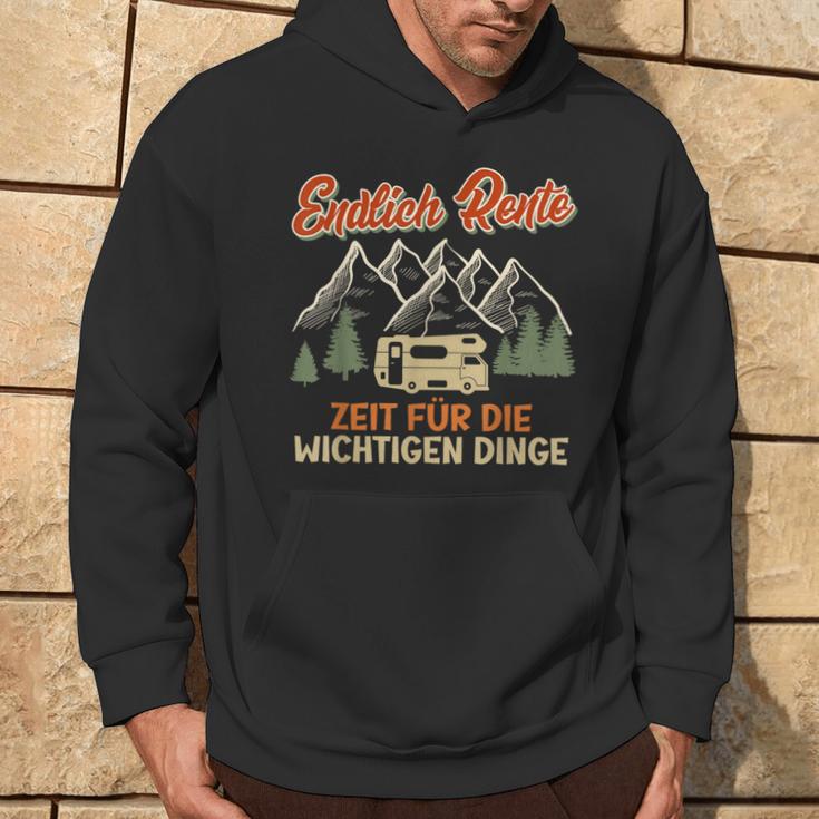 Endlich Rente Zeit Für Die Wichtigen Dinge Rentner German Kapuzenpullover Lebensstil