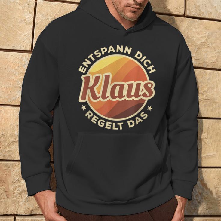 Entspann Dich Klaus Regelt Das Kapuzenpullover Lebensstil